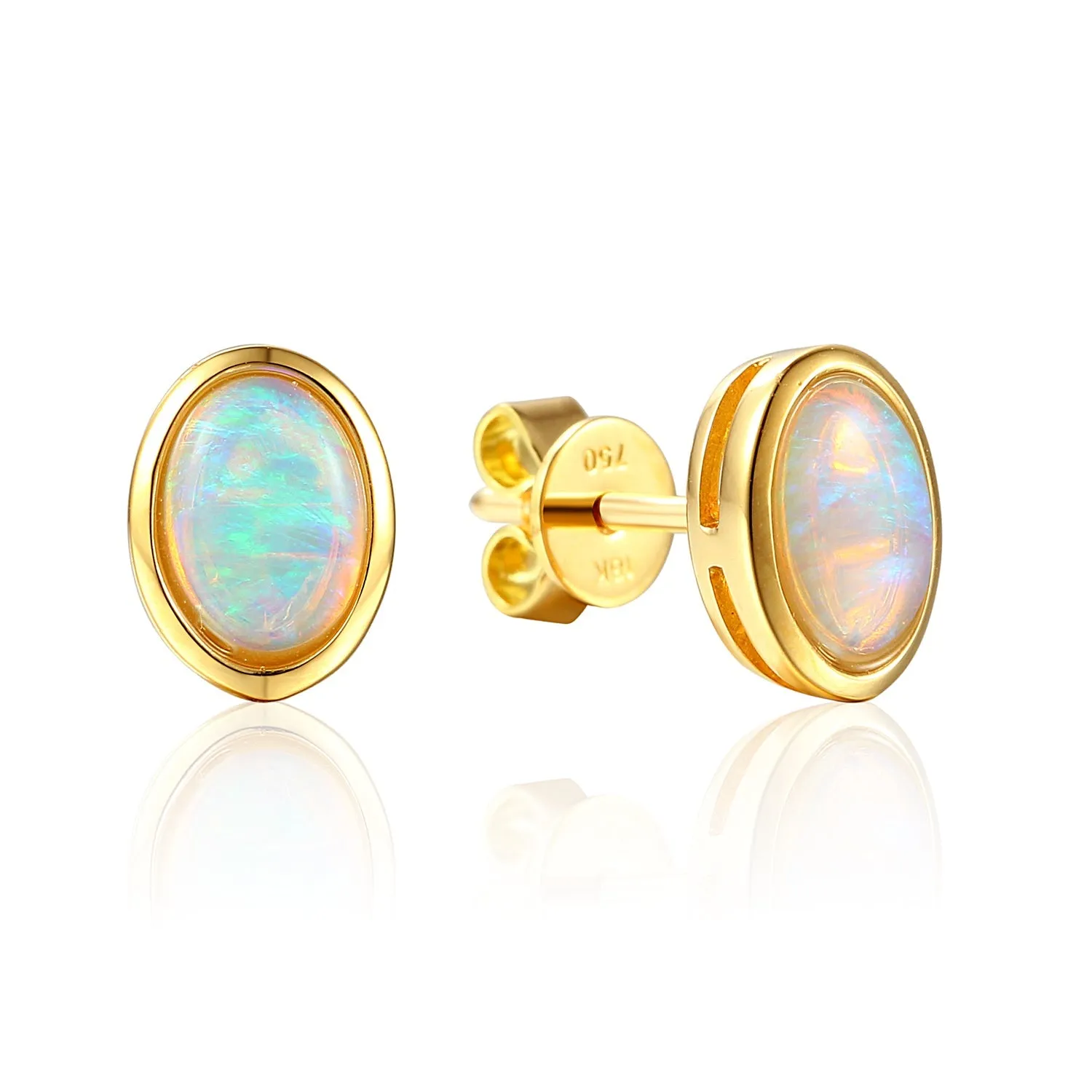Opal Earrings