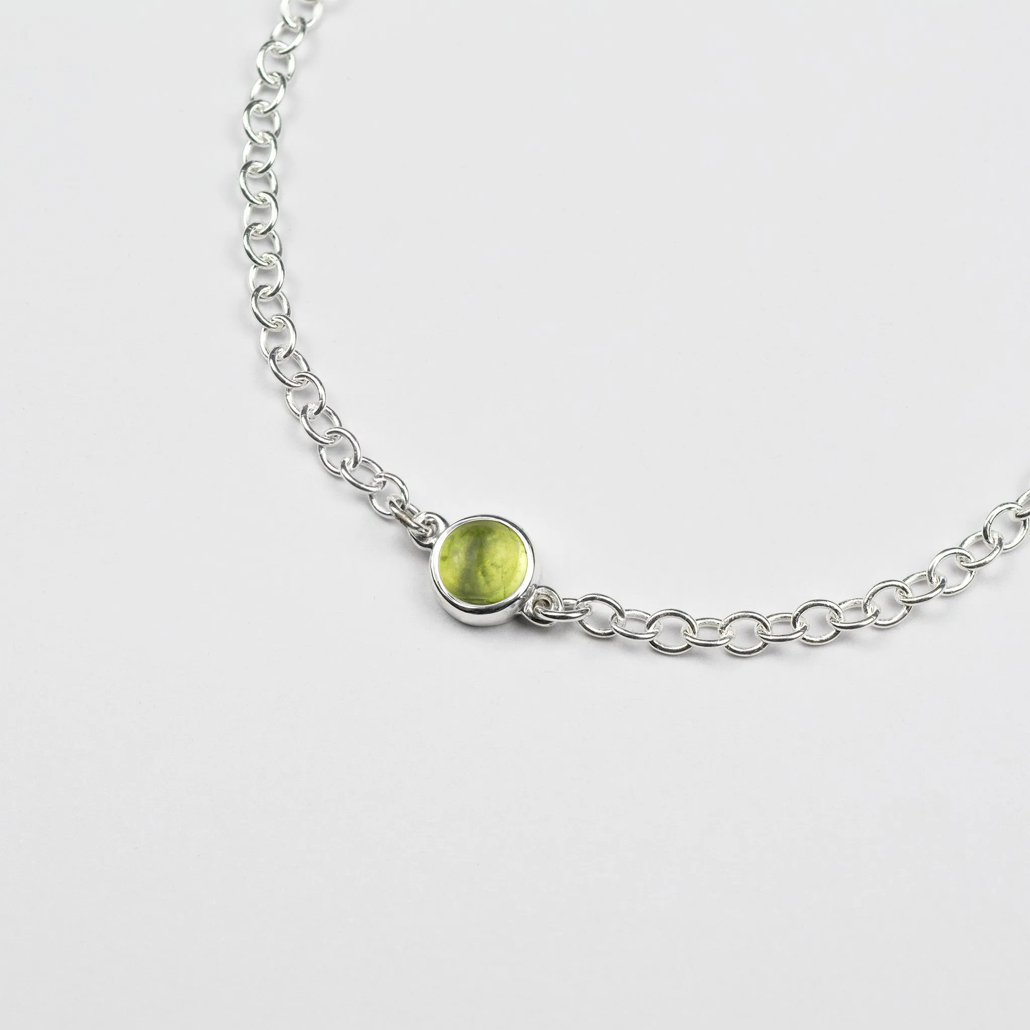 Peridot Gemstone Bracelet