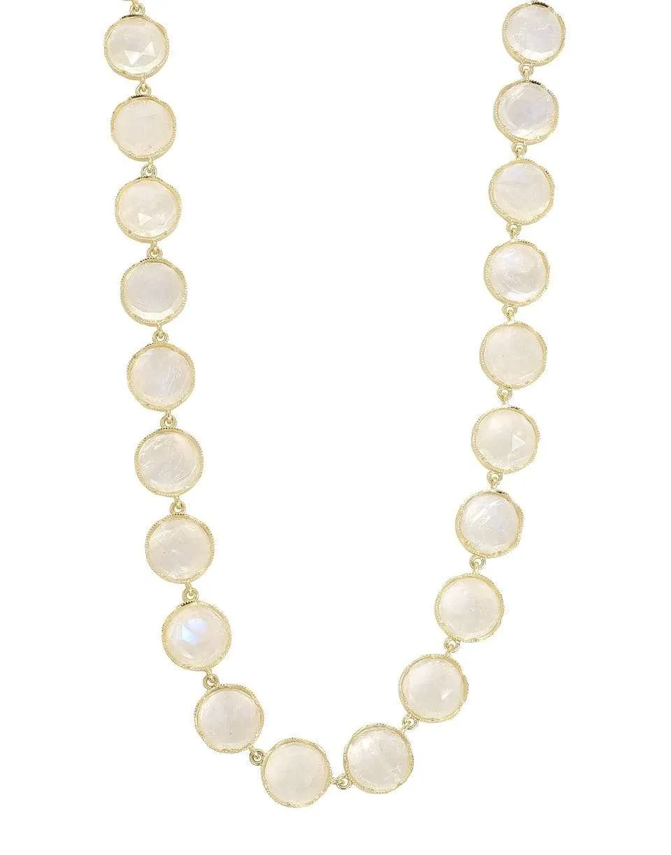 Rainbow Moonstone Necklace