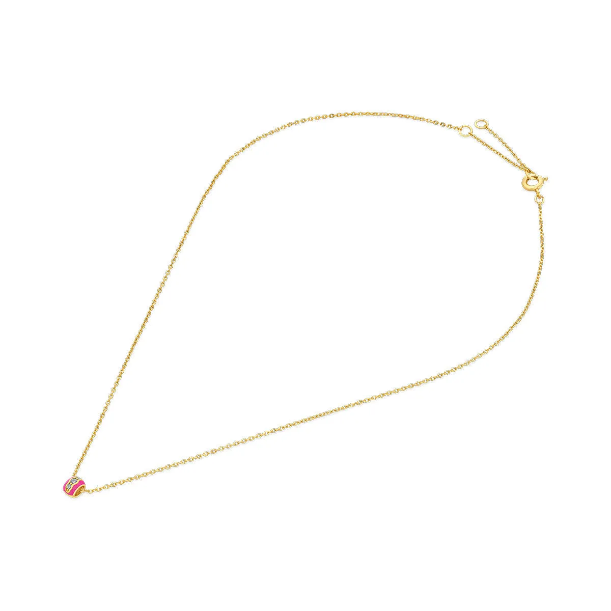 Rani Pink Locket Necklace