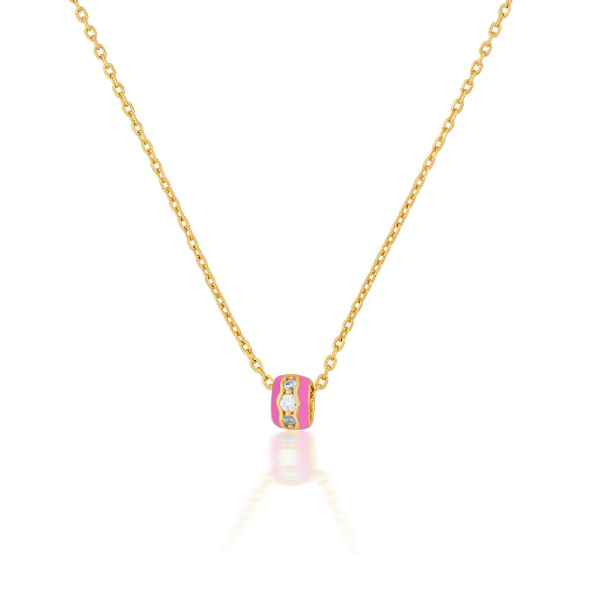 Rani Pink Locket Necklace