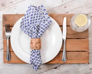 Shanti Napkins, Indigo