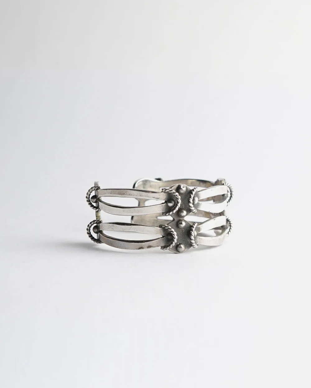 Silver Cuff Belt Bracelet