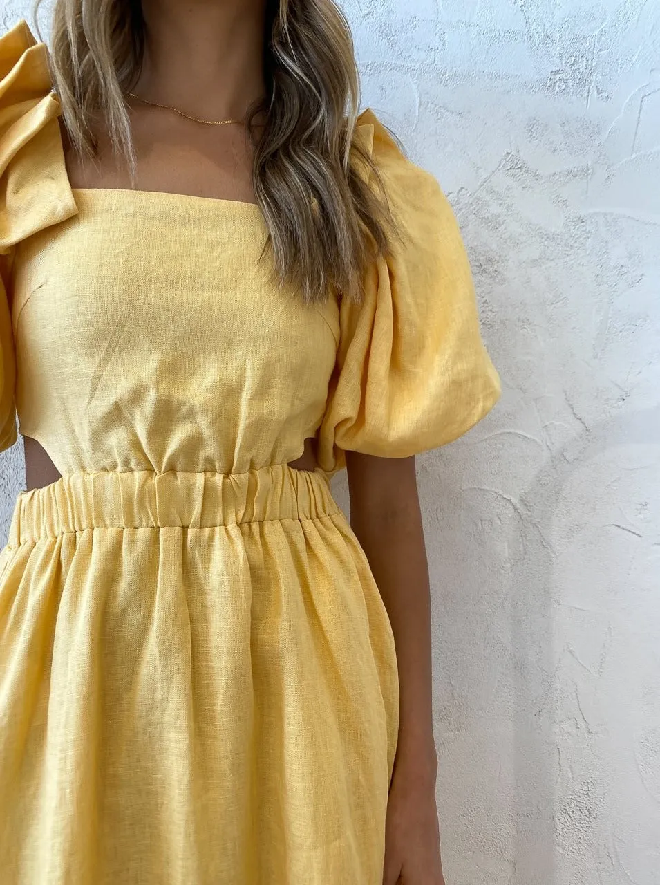 Sovere Noble Maxi Dress in Buttercup