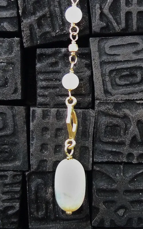 Talisman Unlimited Opal Hammerwire Earrings in 14K Yellow Gold