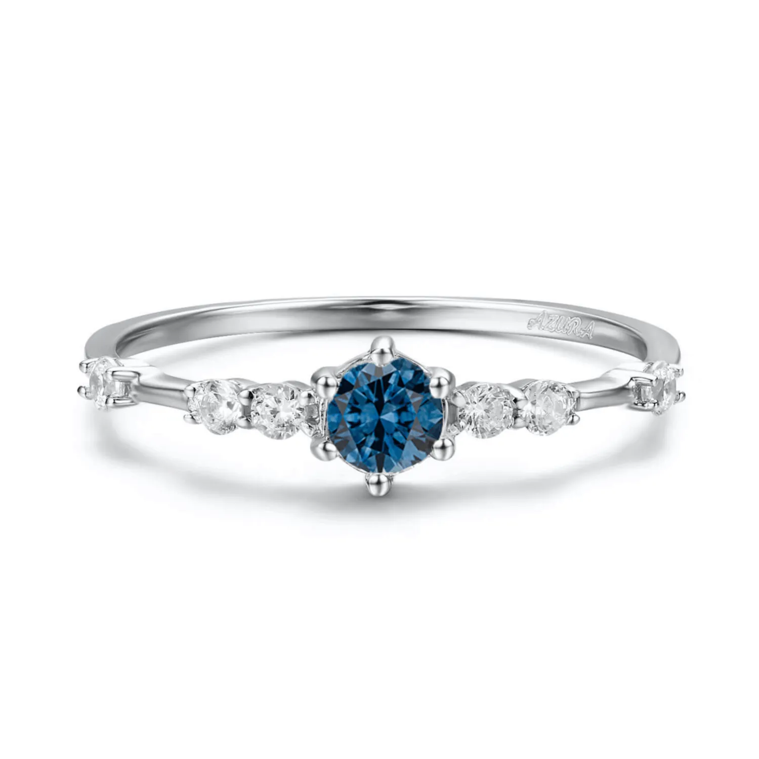 The Center of the Universe Blue Topaz Ring