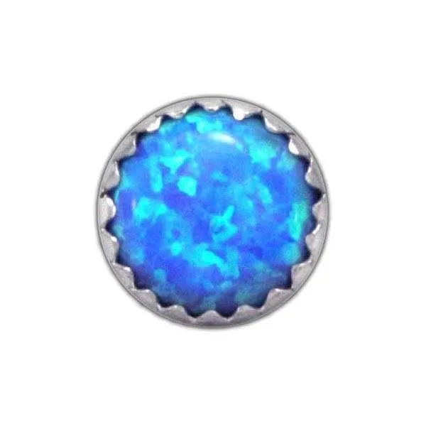 The Winter Knight's Ice Opal Earring