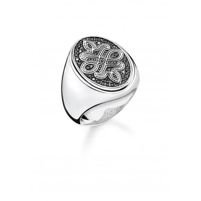 Thomas Sabo Love Knot Signet Ring TR2007-051-11