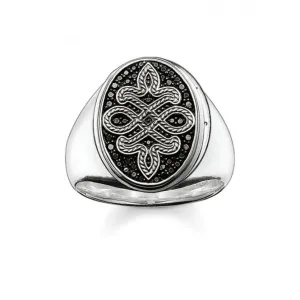 Thomas Sabo Love Knot Signet Ring TR2007-051-11