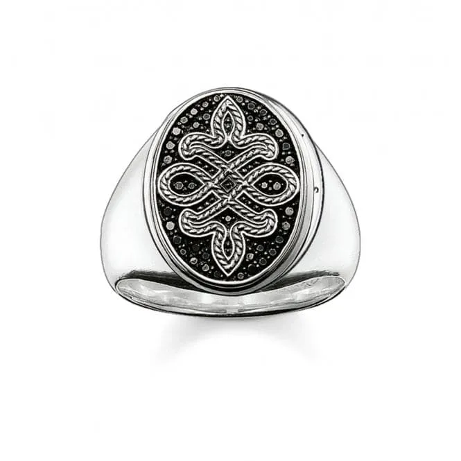 Thomas Sabo Love Knot Signet Ring TR2007-051-11