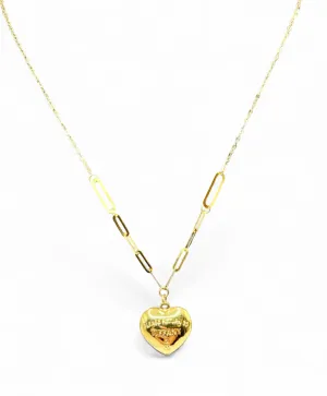 TIFFANY HEART GOLD NECKLACE