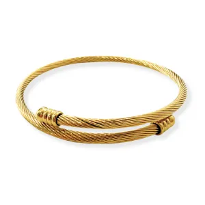 Twisted Wire Cuff Bracelet