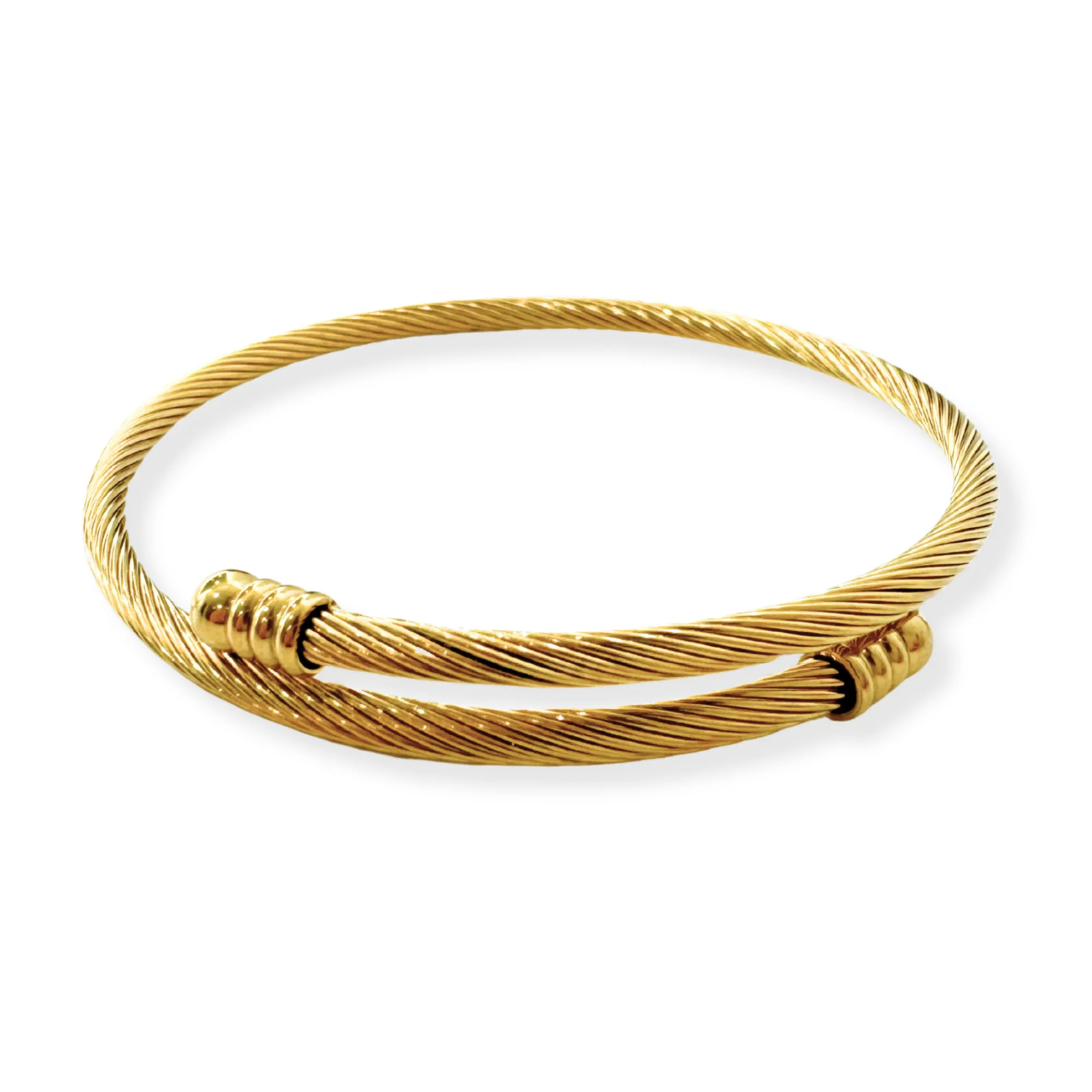 Twisted Wire Cuff Bracelet